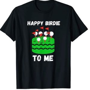 Golf! Birthday shirt. Happy Birdie XL unisex